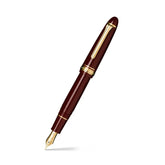 Sailor 1911 Large Fountain Pen (21K Medium) - Maroon with Gold Trims